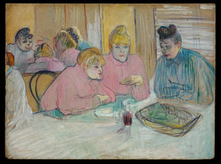 Henri de ToulouseLautrec - The Ladies in the Dining Room.webp