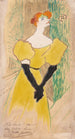 Yvette Guilbert - Henri de Toulouse-Lautrec — Ansicht des Kunstwerks