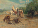 Arabes-Gemälde auf dem Pferd - Henri Émilien Rousseau — Ansicht des Kunstwerks