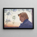 Abendstimmung - Henriette Hahn-Brinckmann — gerahmtes Bild an der Wand