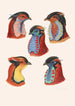 Caroncules de coqs tragopans - Henrik Grönvold — Ansicht des Kunstwerks