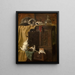 schlechtes Verhalten - Henriette Ronner-Knip — gerahmtes Bild an der Wand