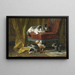 Fierté maternelle (Conflikt der Fälle) - Henriette Ronner-Knip — gerahmtes Bild an der Wand
