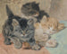 Drei Kätzchen - Henriette Ronner-Knip — Ansicht des Kunstwerks
