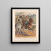 Raid des Generals J. E. B. Stuart um McClellan im Juni 1862 - Henry Alexander Ogden — gerahmtes Bild an der Wand