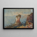 Orphan Rock, Katoomba, Montagnes Bleues - Henry Atcherley — gerahmtes Bild an der Wand