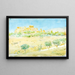 Allgemeine Ansicht der Akropolis bei Sonnenuntergang - Henry Bacon — gerahmtes Bild an der Wand