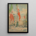 Piazza San Marco - Henry Bacon — gerahmtes Bild an der Wand