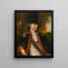 Charles Cotesworth Pinckney - Henry Benbridge — gerahmtes Bild an der Wand