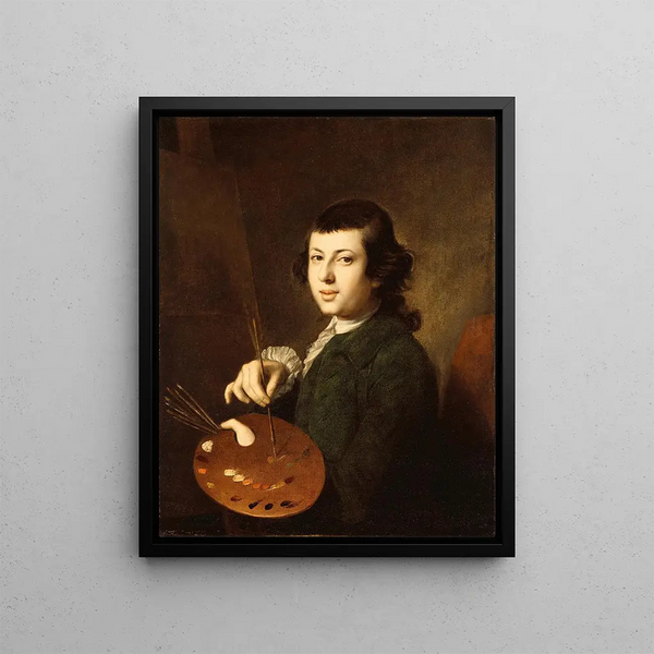 Henry Benbridge - Portrait Of An Artist.webp