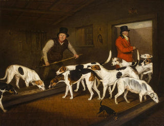 Henry Bernard Chalon - Earl Of Darlingtons Kennel.webp