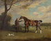 Der Kutscher des Grafen von Shrewsbury, der ein Jagdpony hält - Henry Bernard Chalon — Ansicht des Kunstwerks