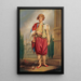 Portrait de Thomas Hope en costume turc - Henry Bone — gerahmtes Bild an der Wand