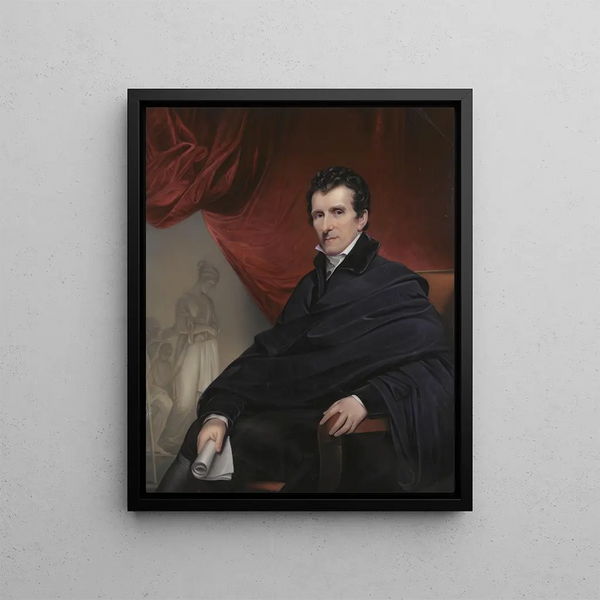 Henry Bone - Portrait of Antonio Canova.webp
