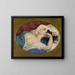 La Belle au bois dormant - Henry Brintnell Bounetheau — gerahmtes Bild an der Wand