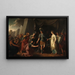 La Continence de Scipion - Henry Brooke — gerahmtes Bild an der Wand