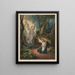 Szenen aus der Bibel des Christus mit einem Engel - Henry Crone — gerahmtes Bild an der Wand