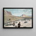 Tir au tétras en Montana - Henry Farny — gerahmtes Bild an der Wand
