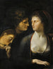 Lysandre mit Helena und Hermia aus Ein Sommernachtstraum - Henry Fuseli — Ansicht des Kunstwerks