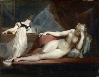 Henry Fuseli - Reclining Nude And Woman At The Piano.webp