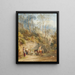 Landschaften mit Bäumen - Henry Gastineau — gerahmtes Bild an der Wand