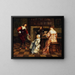 Musik des Fisch-Quartetts - Henry Gillard Glindoni — gerahmtes Bild an der Wand