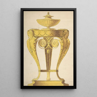 Henry Holland - Design for a torchere or perfume burner.webp