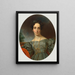 Emma Embury - Henry Inman — gerahmtes Bild an der Wand