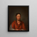 Hayne Hudjihini Aigle des délices - Henry Inman — gerahmtes Bild an der Wand