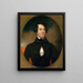 Henry G. Stebbins - Henry Inman — gerahmtes Bild an der Wand