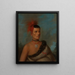 Pes-Ke-Le-Cha-Co - Henry Inman — gerahmtes Bild an der Wand