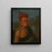 Shari-Taar-Ish - Henry Inman — gerahmtes Bild an der Wand