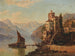 Ladung von Kähnen an einer Villa am Comer See - Henry Jackel — Ansicht des Kunstwerks