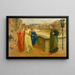 Dante und Béatrice - Henry James Holiday — gerahmtes Bild an der Wand