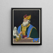 Aaron - Henry Jerome Schile — gerahmtes Bild an der Wand