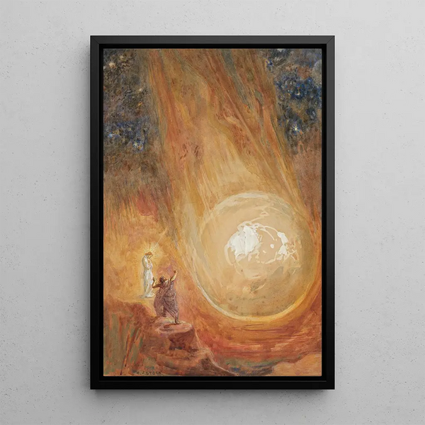 Henry John Stock - And I saw a star fall from heaven unto the earth Rev IX 1.webp