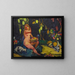 Nackt - Henry Keller — gerahmtes Bild an der Wand