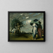 Weisheit und Schicksal - Henry Keller — gerahmtes Bild an der Wand