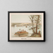 Bayou Sacra, Louisiana - Henry Lewis — gerahmtes Bild an der Wand