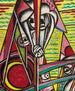 Komposition kubistischer Stil - Henry Lyman Saen — Ansicht des Kunstwerks