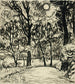 Sonniger Weg - Henry Lyman Saen — Ansicht des Kunstwerks
