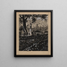 Ohne Titel II - Henry Lyman Saen — gerahmtes Bild an der Wand