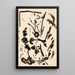 Ohne Titel VI - Henry Lyman Saen — gerahmtes Bild an der Wand
