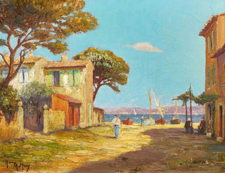 Henry Malfroy - Paysage de bord de mer.webp