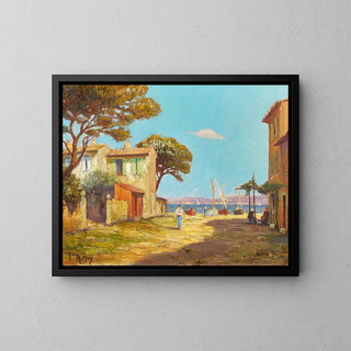Henry Malfroy - Paysage de bord de mer.webp