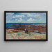 La Pointe de Beg Er Morz - Henry Moret — gerahmtes Bild an der Wand