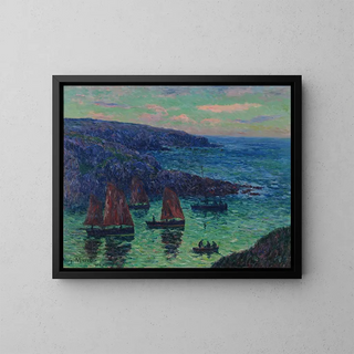 Henry Moret - Le soir  Doulan.webp