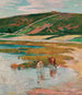 Kühe am Wassertränke - Henry Moret — Ansicht des Kunstwerks