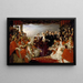 Der Landung von S. A. die Prinzessin Alexandra in Gravesend, 7. März 1863 - Henry Nelson O'Neil — gerahmtes Bild an der Wand