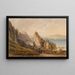 Eine Bucht in der Nähe von Howth, County Dublin - Henry Newton — gerahmtes Bild an der Wand